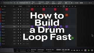 How to Build a Drum Loop in Studio One