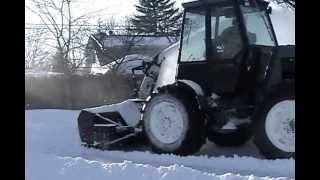 9030 new holland versatile  snow blowing