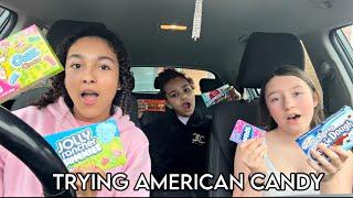 TRYING AMERICAN CANDY FOR THE FIRST TIME!