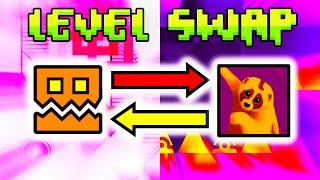 Geometry Dash LEVEL SWAP (with Jeyzor)