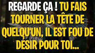 Message Des Anges : REGARDE ÇA ! TU FAIS TOURNER LA TÊTE DE QUELQU'UN, IL EST FOU DE DÉSIR POUR TOI…