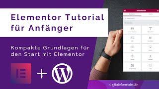 Elementor Tutorial (deutsch) - Der WordPress Pagebuilder