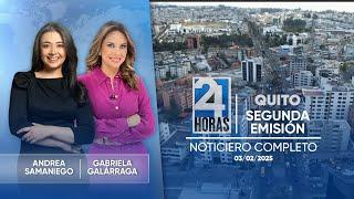 Noticiero de Quito (Segunda Emisión 03/02/25)