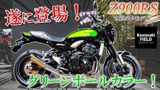 【待望のカワサキグリーン！】Z900RS ( 2025年モデル ) の新色はKawasakiらしいグリーンカラー！実車でご紹介！