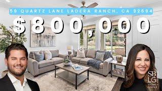 Enjoy the Ladera Ranch lifestyle in this Beautiful Townhome