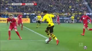 Jadon Sancho vs SC Freiburg Bundesliga (27/01/2018)