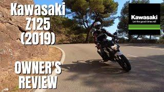 Kawasaki Z125 (2019) | Owner's Review | Fahrvideo und Interview | Montes de Málaga | VLOG 344