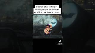 Yeah as a Batman fan, this is too accurate
