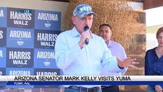 LIVE: Arizona Senator Mark Kelly visits Yuma