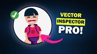 Как проверить работы на ошибки перед отправкой на сток? Плагин Vector Inspector Pro проверка вектора