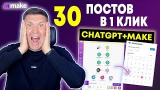 Notion, ChatGPT и Make.com: Как создавать контент для социальных сетей в 1 клик