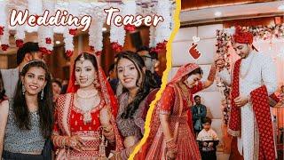 Our Bollywood Style Wedding Teaser | Indian Wedding #VeeGotD'Man 