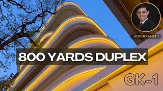 MOST LUXURIOUS HOUSE EVER BUILT IN SOUTH DELHI | 4 BHK DUPLEX FOR SALE IN GK-1 | AARCON