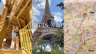 paris vlog | last day | Champs Elysees, Ladureé & Eiffel Tower