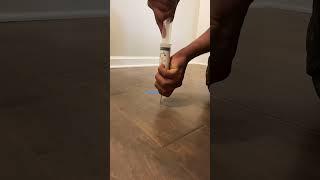 Repairing a Hollow Tile with Adhesive Injection#tileRepair #flooring #DIY