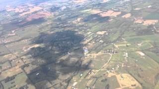 Looking Out The Airplane Window Seat