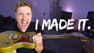 How it feels to get your own signature guitar