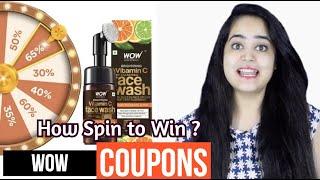  Wow Coupon Code 2022 | The WOWSome Sale Coupons | How Spin to Win get wow coupons ?
