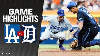 Dodgers vs. Tigers Game Highlights (7/12/24) | MLB Highlights