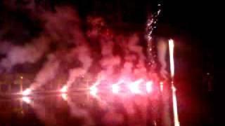 Feuerwerk in Wickrath beim `` Fest am See``