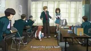 suzumiya haruhi - blackmail scene