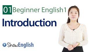 Beginner English Introduction