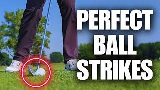 How to Hit Golf Ball First Then the Ground (PERFECT contact every time!)