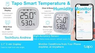 Tp-Link Tapo T315 Smart Home Temperature and Humidity Meter