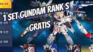 Gundam Supreme Battle Gameplay ! Cara dapat Gundam 4 keren Gratis di Awal Game ! ada 2 tier S nya !