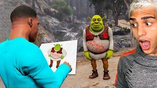 NUNCA DESENHE O SHREK.EXE NO GTA 5 (pânico!)