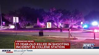 College Station Police release identity of 17-year-old shooting victim