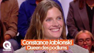 Constance Jablonski, mannequin star et reine du Etam Live Show