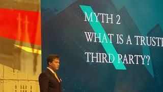 Dr. Craig S. Wright@Old Billingsgate, CGLondon day 1