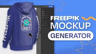 NEW ON FREEPIK: Mockup Generator