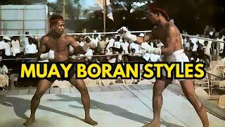 Muay Thai Boran Styles Explained