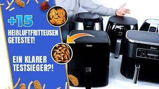 Heißluftfritteuse Test XXL 2024  | Über 15 Heissluftfritteusen getestet  ► Ein klarer Gewinner?!