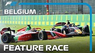 F2 Feature Race Highlights | 2024 Belgian Grand Prix