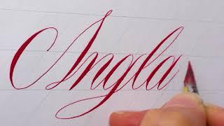 Copperplate / Anglaise