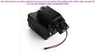 Cheap 48v 30ah lithium ion ebike battery Frog case bicycle electric bi