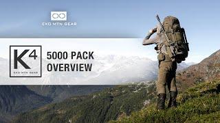 K4 5000 Pack Overview — Exo Mtn Gear