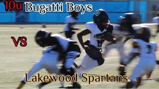 10u FOOTBALL | BUGATTI BOYS VS LAKEWOOD JR. SPARTANS | 11/23/2024 | PLAYOFFS RD. 3 NFC CHAMPIONSHIP