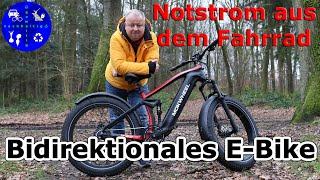 Das Fahrrad mit eingebauter Notstrom-Funktionalität - Mokwheel Obsidian