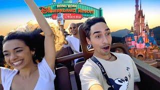 RIDING EVERY RIDE AT HONG KONG DISNEYLAND! (I made a tragic mistake)