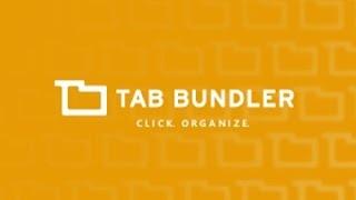 Сохранение вкладок. Расширение Tab Bundler для Chrome и Opera