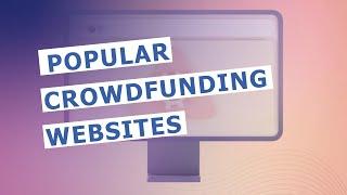 Popular Crowdfunding Websites