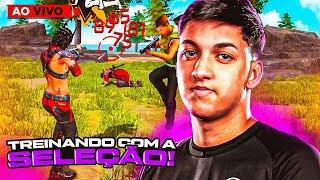 🟣 FREE FIRE AO VIVO 🟣 TREINO DO FLUXO 🟣 FX MENDES 🟣