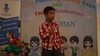 Kids Public Speaking Expo I Johan Speaking Academy