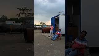 # tea time injoyment # In fabrication yard # office area # nice view # DSP Sail # Oxygen plant #