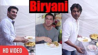 Nawazuddin, Sohail And Arbaaz Khan Eating Biryani And Sheer khurma | EID Biryani