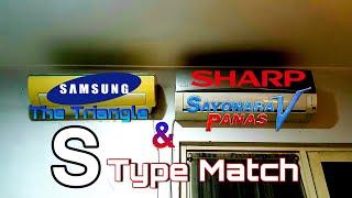 S Type Match for "SAMSUNG and SHARP" on Fan Electric serial ( AR09HCFSVURN & AH-AP9MHL )